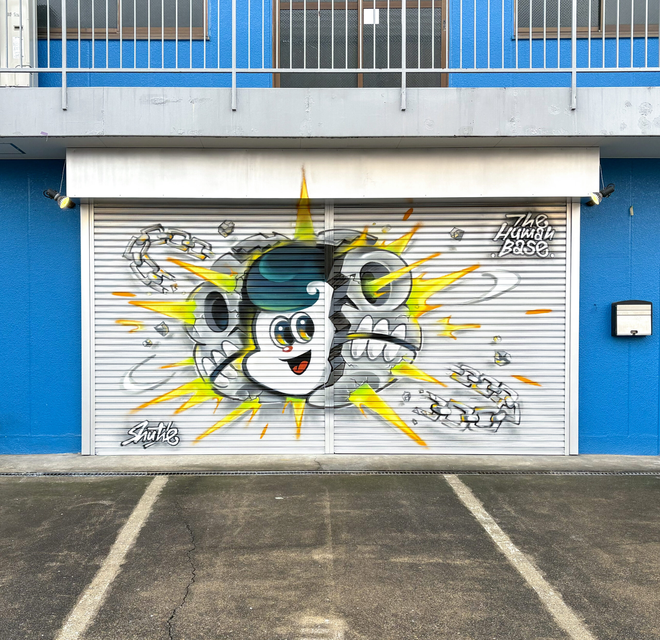 ミューラルアート事例【THE HUMAN BASE】