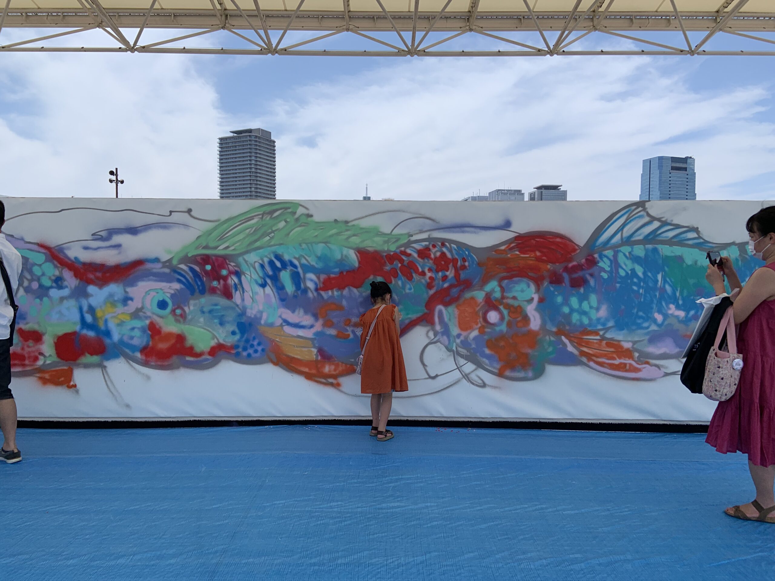 ミューラルアート事例【キッズワークショップ】